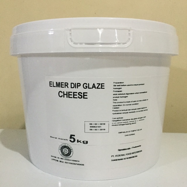 Elmer Cheese Dip Glaze 5 kg