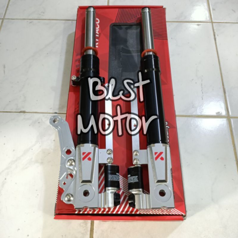 Suspension KTC Kytaco Original Aerox 155 New Connected Shock Depan Aerox Old New