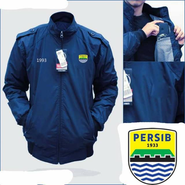 Jaket parasut persib bandung