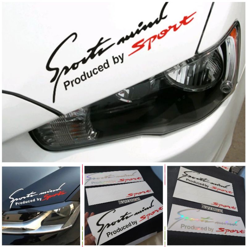 STICKER SPORT MIND PRODUCED BY SPORT STICKER MOBIL MOTOR CUTTING