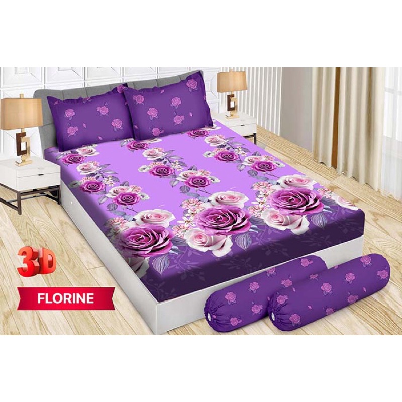 (BISA COD) SPREI BONITA UK 180*200 CM ANTI LUNTUR