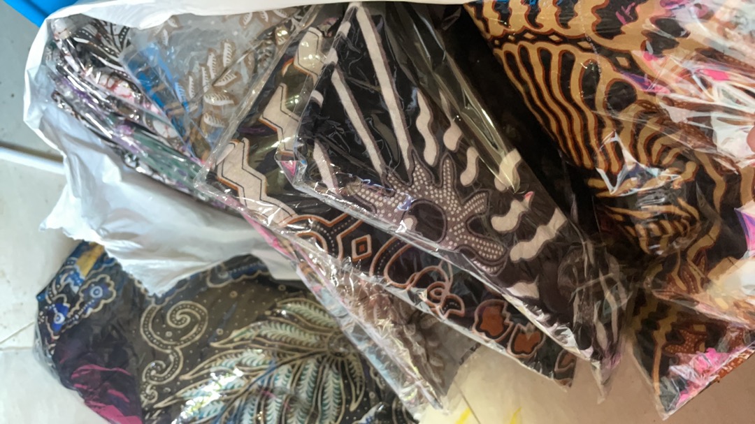 Seno9k Batik Pria Asj Sa Hrb026 Kenongo Kemeja Tosca Pendek Pekalongan Padi M L Xl Sogan Tulis - Wyg