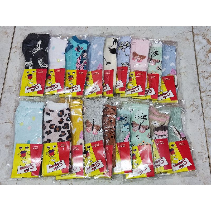 Kaos Kaki Semata Kaki untuk baby, Anak Paud,TK, SD Polos atau Motif Semata Kaki Random