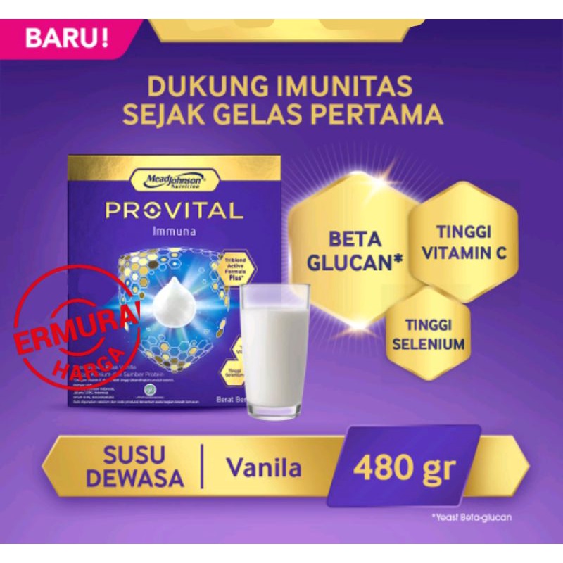 Provital Immuna Susu Dewasa 460gr