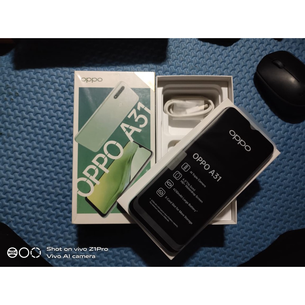 HANDPHONE HP OPPO A31 4/64 FULLSET SECOND SEKEN BEKAS MURAH