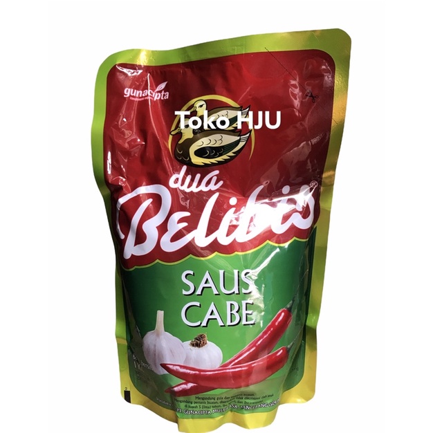 

Saus dua belibis refill ukuran 1Kg