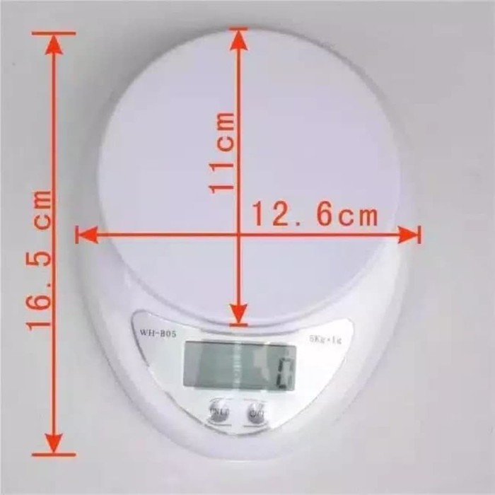 Timbangan Dapur Mangkok / Mangkok Kitchen Scale 5Kg