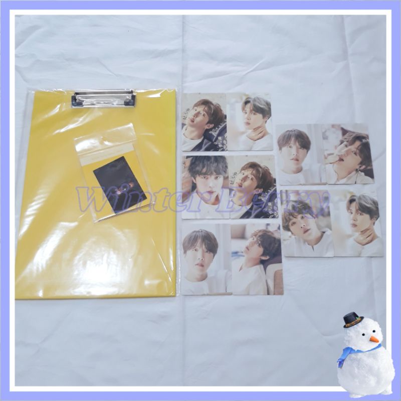 [READY STOCK] BTS ONEUL EXHIBITION PC CLIPBOARD SET