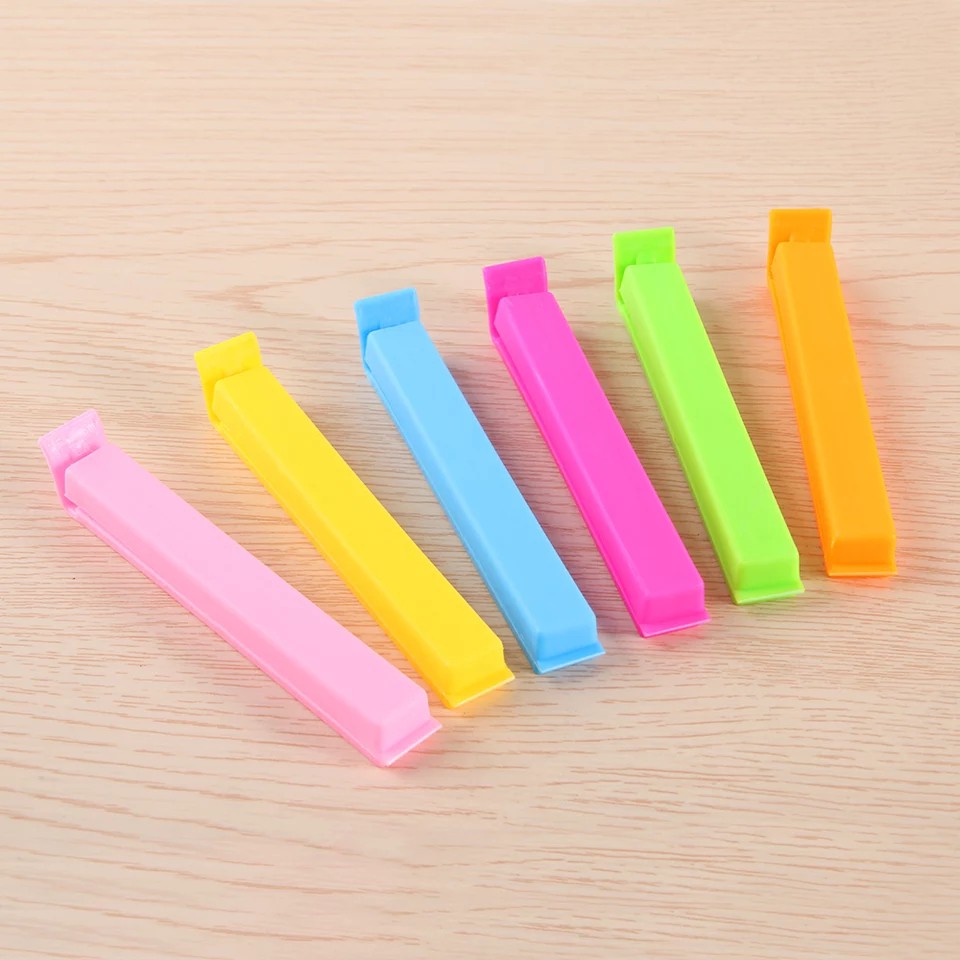 Seal Segel Jepit / Penjepit Plastik Snack Makanan Camilan / Sealer Dapur Kitchen tools (a31k)