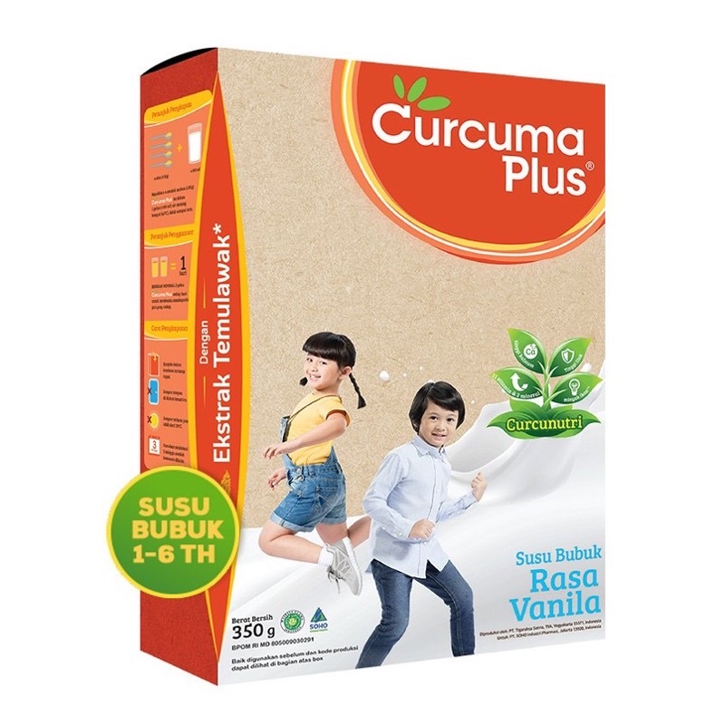 

Susu Anak Curcuma Plus 180gr & 350gr