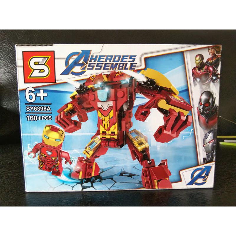 Brick SY robot Ironman Iron Man hulkbuster