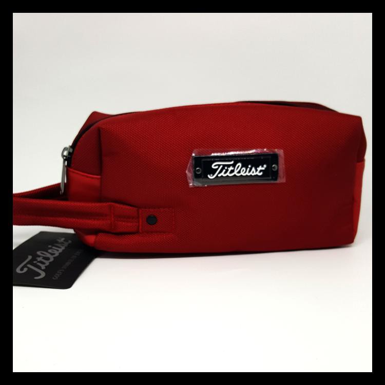 Titleist Golf Ball Bag Tas Bola Golf - Merah