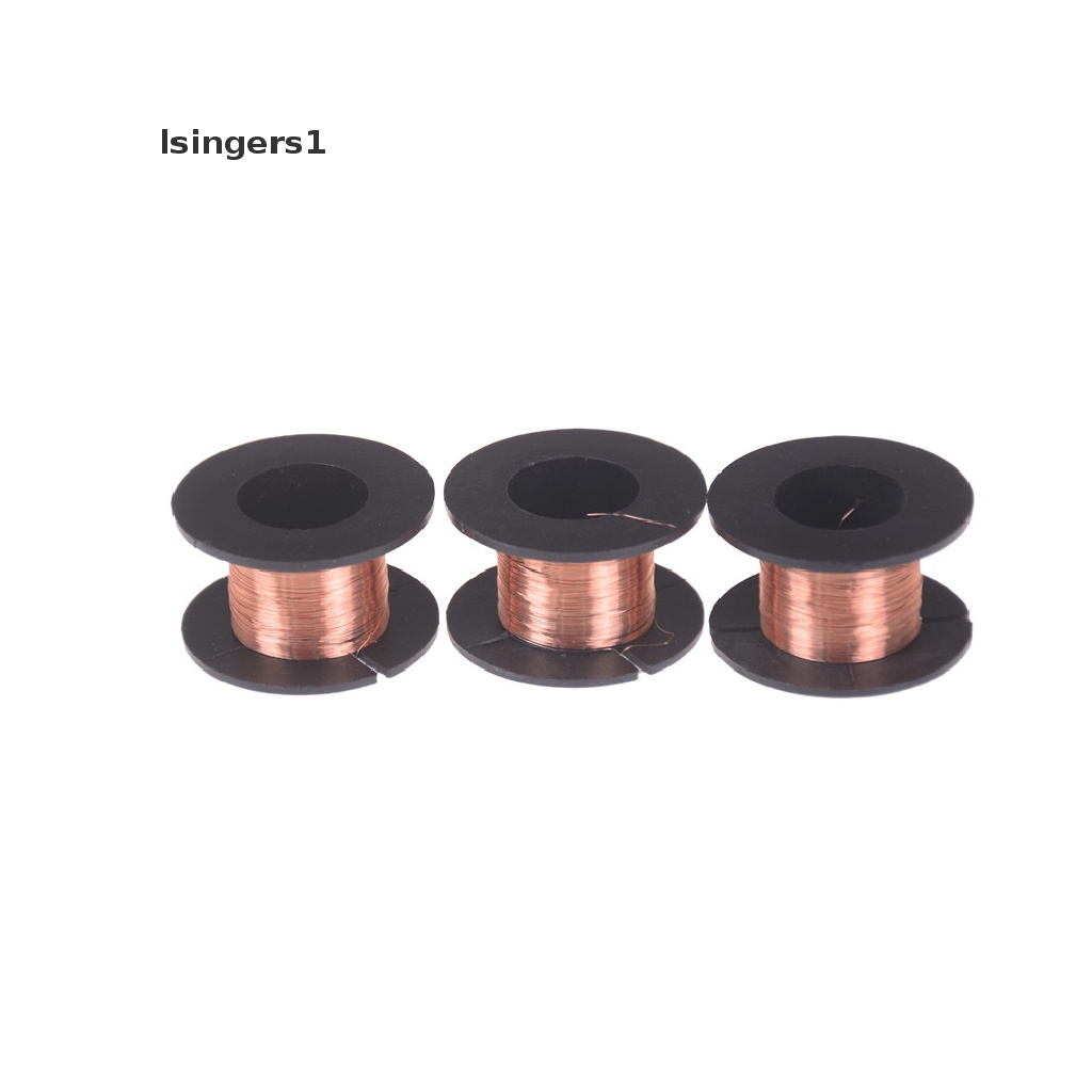 (lsingers1) Kawat Tembaga Tipis Diameter 0.1mm Panjang 11M