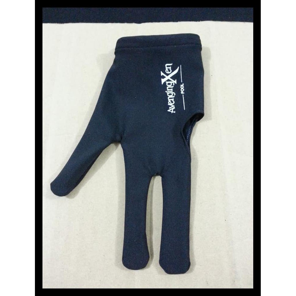 Glove Billiard Avengingxen Hitam | Billiard Glove Terlaris