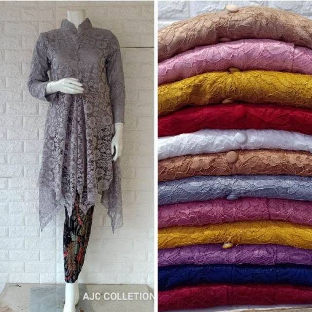 Set kebaya modern natasya /  kebaya wisuda / kebaya muslim / kebaya brokat / / kebaya wisuda / kebay