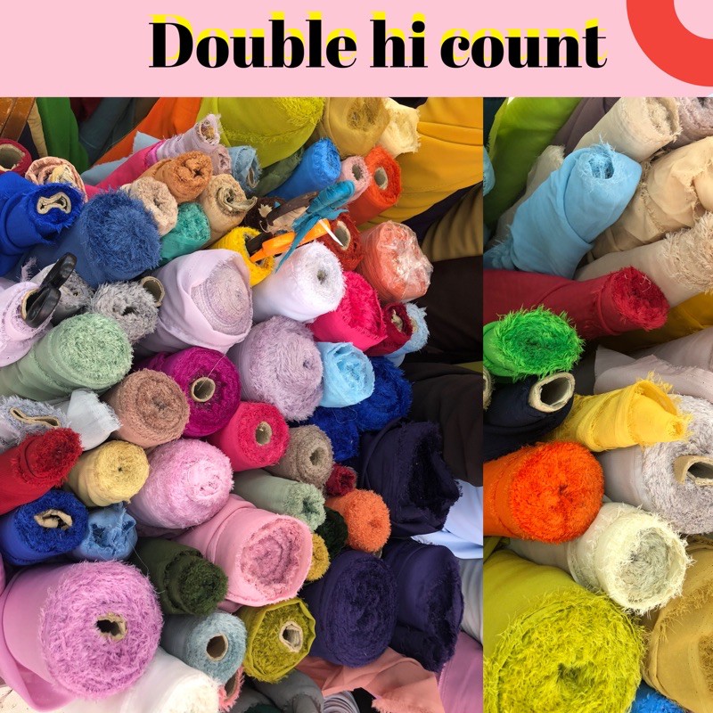 

Double Hi Count, Harga per 1/2 meter