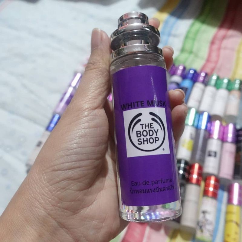 parfume thailand the body shop White Musk 35ml Free Sarung Parfume