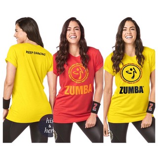  Kaos  baju senam  olahraga baju senam  logo zumba kaos  