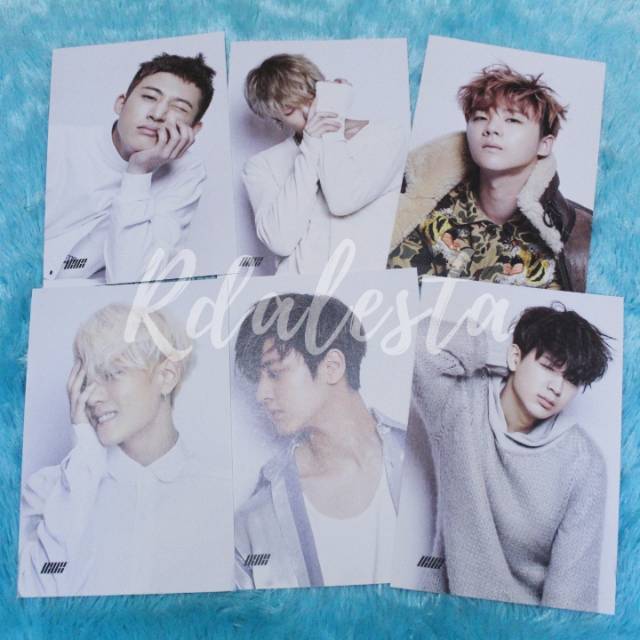 Official Photo iKON Special Kalender 2017 Hanbin Bobby Jinhwan Junhoe Yunhyeong Donghyuk Chanwoo