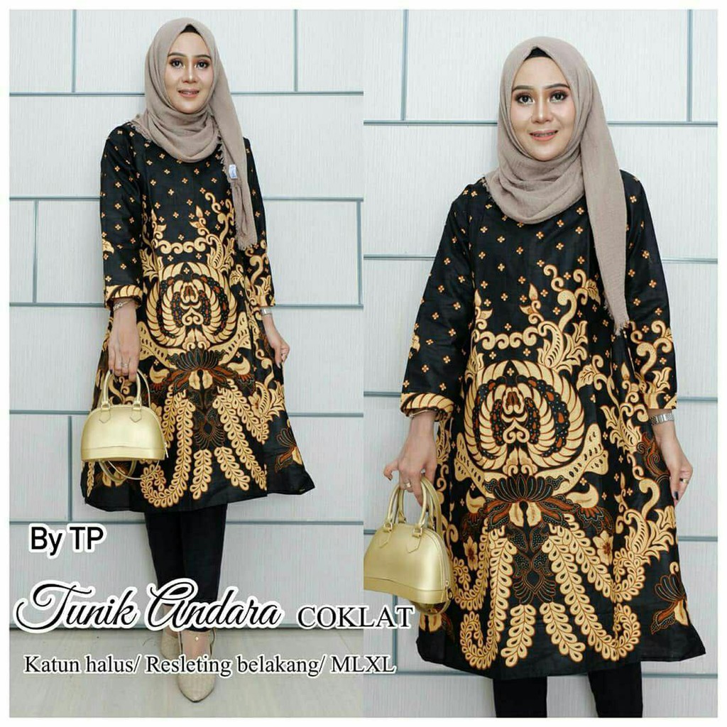 Batik Tunik Baju Batik Motif Andara