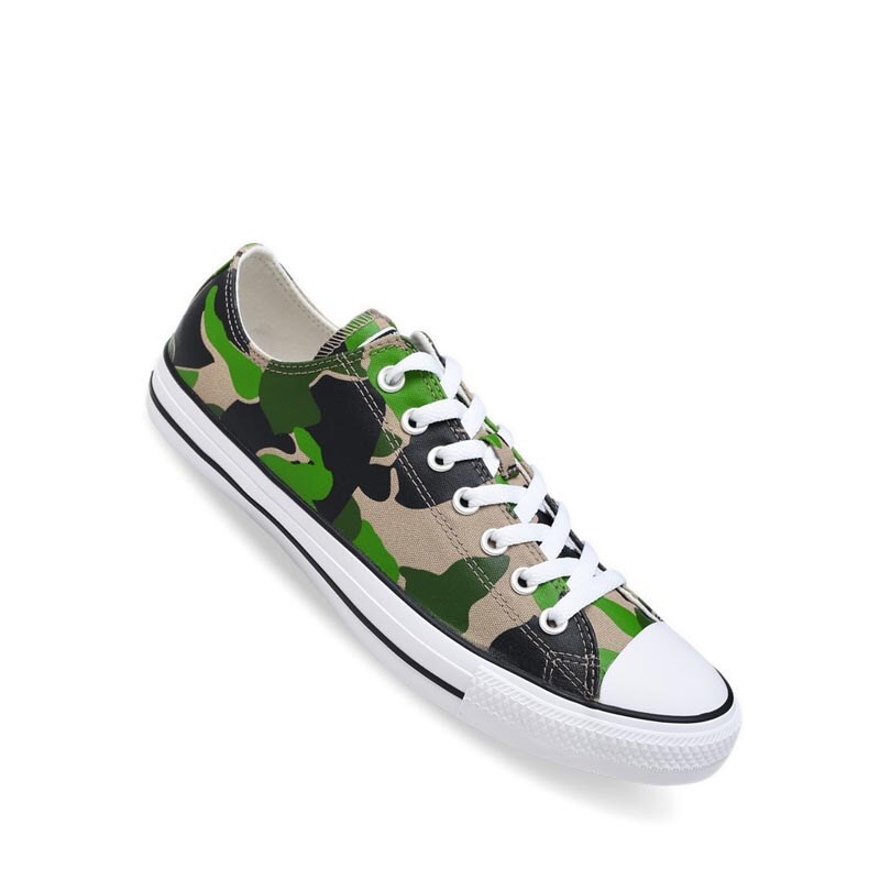 Converse Chuck Taylor All Star Camo Original Army OX Men's Sneakers Shoes Mid Sepatu Casual Pria