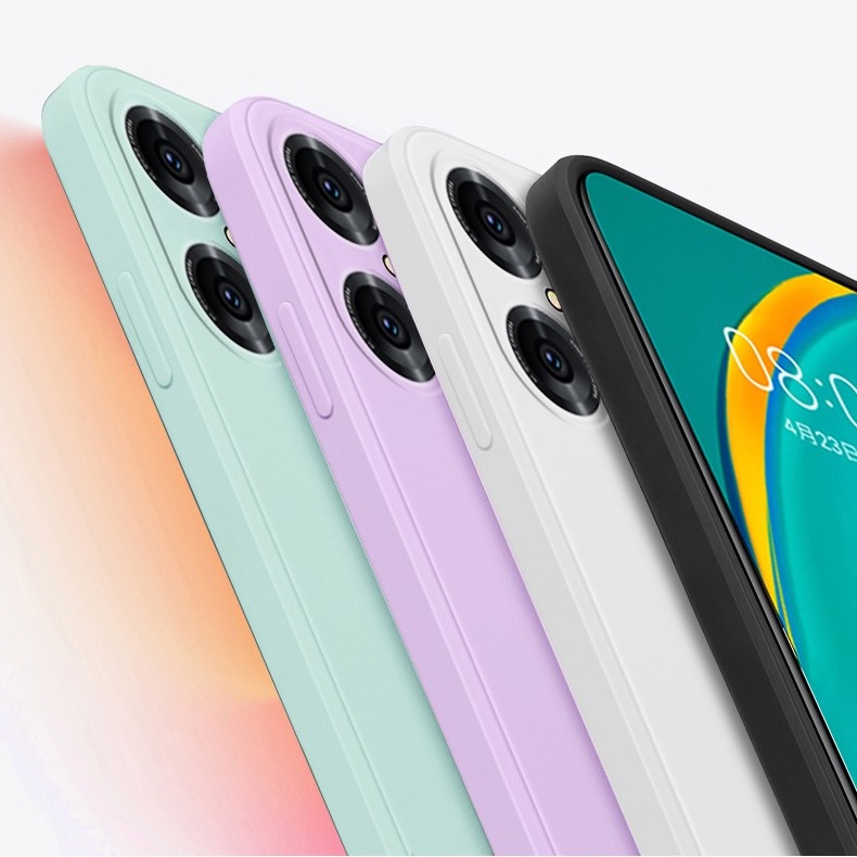 Soft Case Huawei P50 Pro Liquid Silikon Slim Skin Macaron Candy bludru
