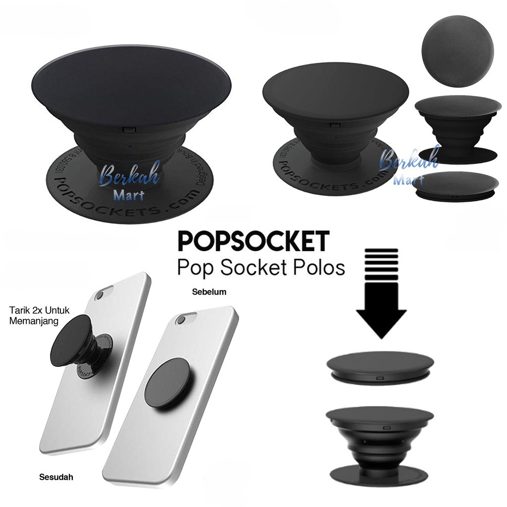 Pop Socket Polos Stand Hp