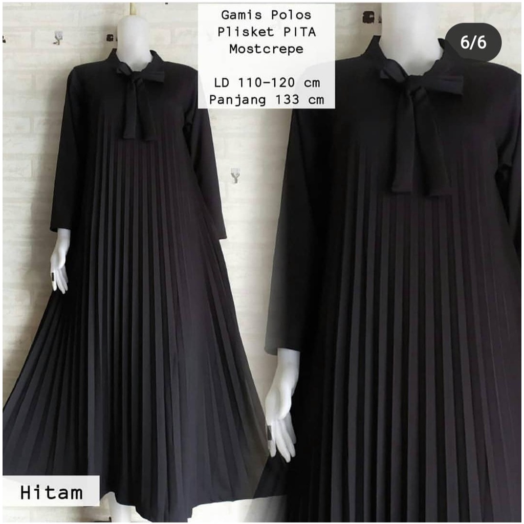 Gamis plisket/gamis plisket jumbo-2