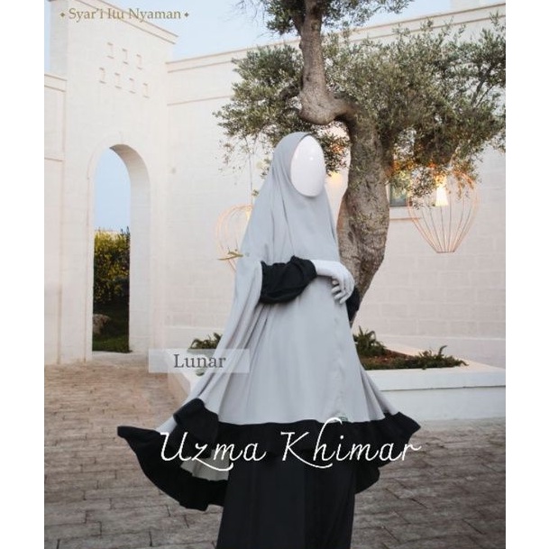 UZMA Khimar Freehand Lubang Tangan - Khadijah Indonesia #dhiyasyari #khadijahIndonesia