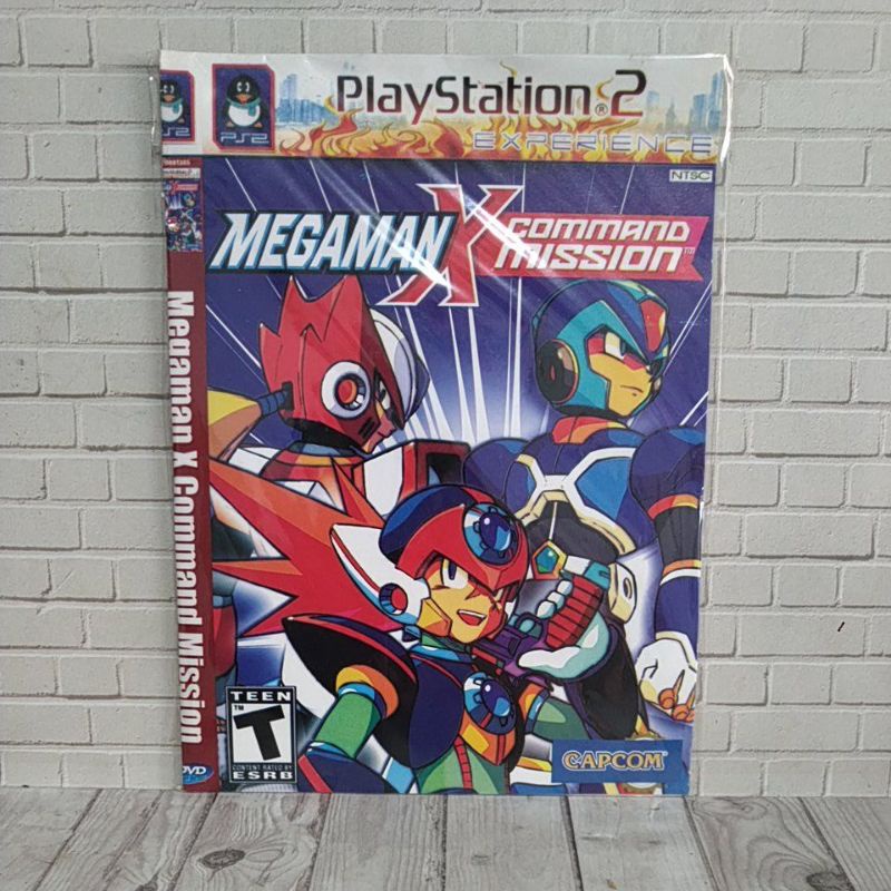 CD  KASET KOPAB PS2 Megaman X COMMAND MISSION
