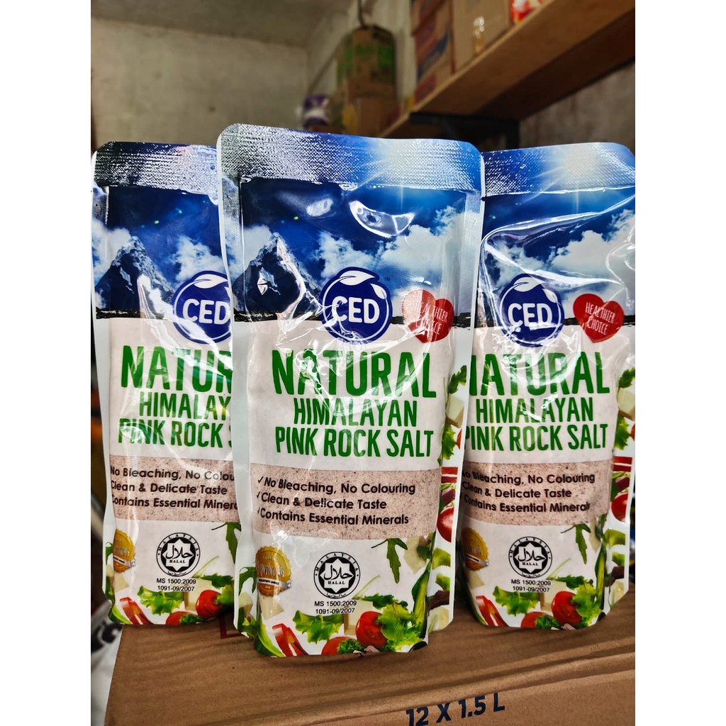 

Garam Himalaya Ced Natural HImalayan Pink Rock Salt