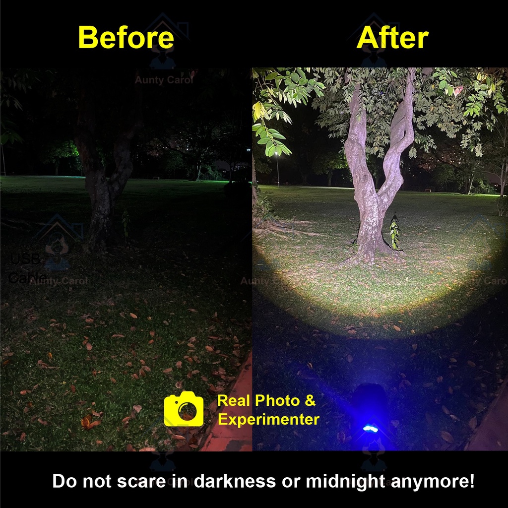 Anbolt Ultral Power Senter XHP160 +2PCS 26650 Zoomable Torch Camp Taktis Cahaya Tahan Air Flashlight