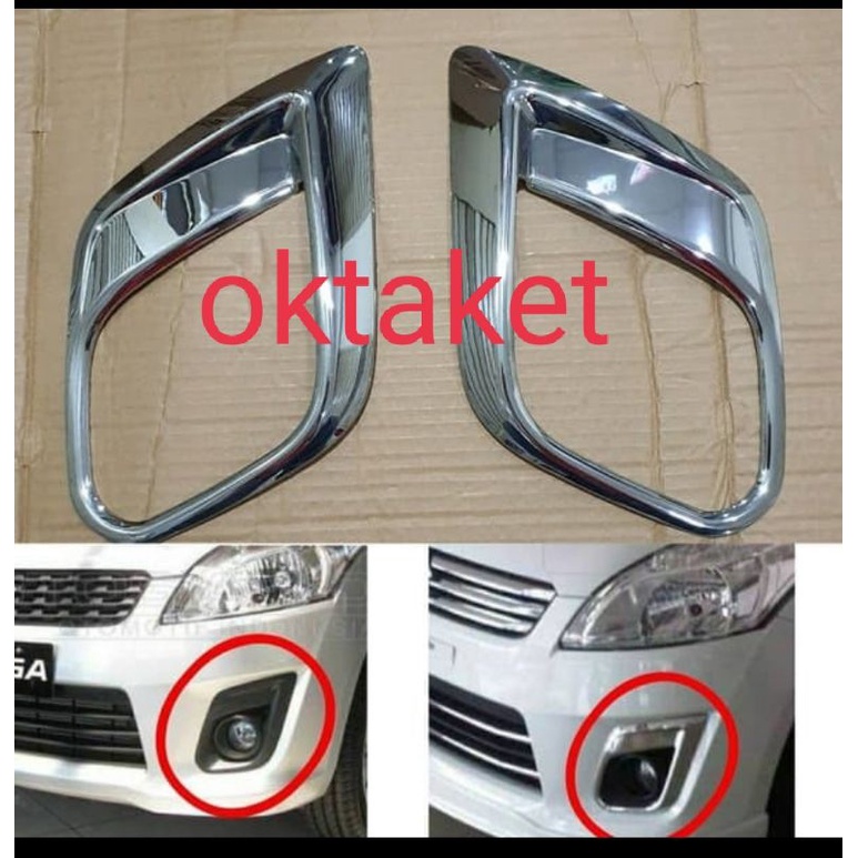 Cover foglamp Suzuki Ertiga chrome