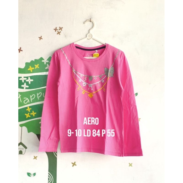 Kaos Lengan Panjang Anak Aero Nevada