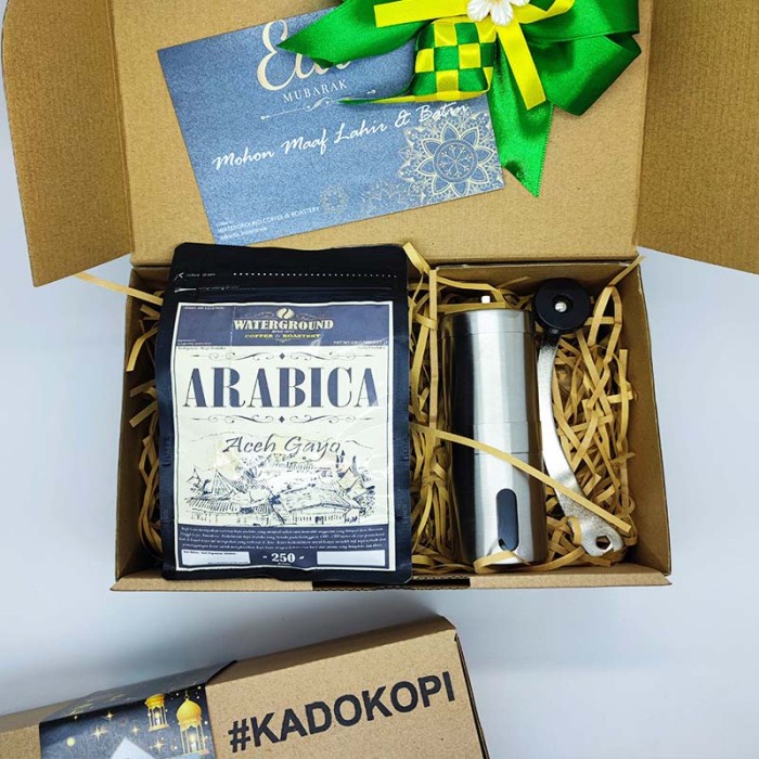 

#KADOKOPI Hampers Lebaran Arabica / Robusta + Grinder Kopi Idul Fitri - Arabica
