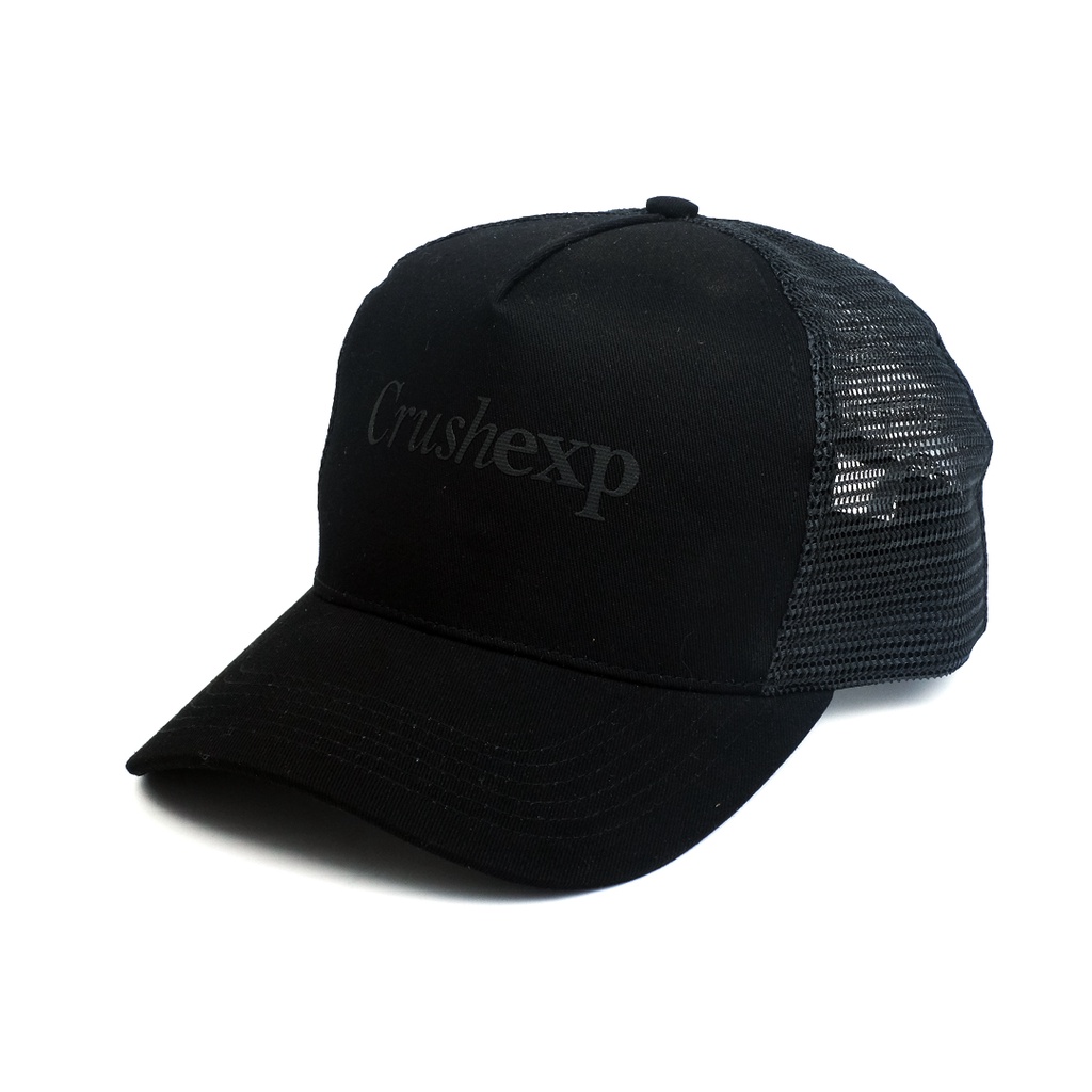 CRUSH EXP Trucker Hat STC0167 - BLACK