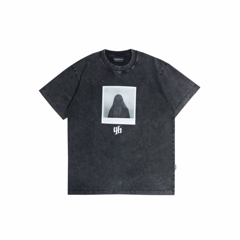 Husted Youth lized Black Washed Tshirt