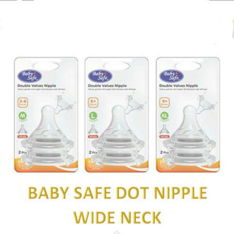 Nipple For Baby Safe Wide Neck