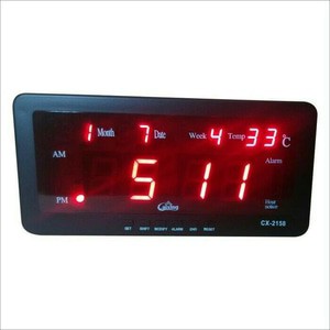 Jam Digital LED Meja/Dinding Lcd Clock Caixing CX-2158 Termurah.