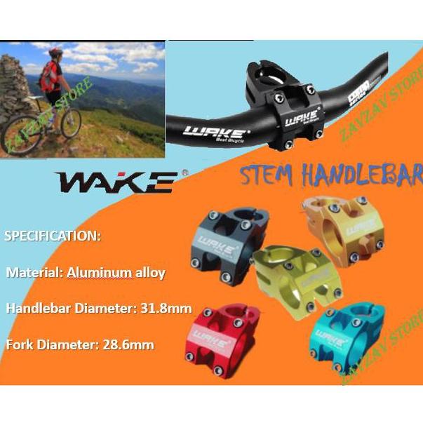 [[BISA COD]] STEM WAKE SEPEDA STEM MTB STEM WAKE STEM ALUMINIUM ALLOY SEPEDA MTB ALLOY ALUMUNIUM Bic