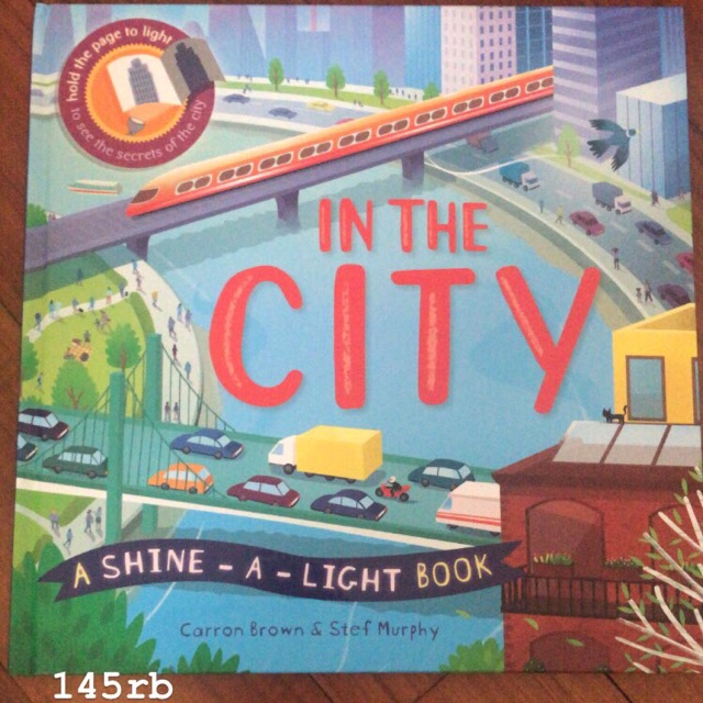 In the city - a shine - a light book