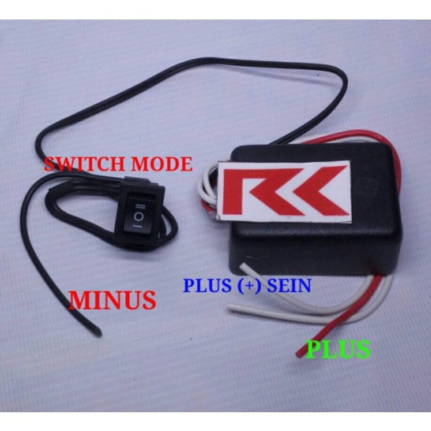 Promo FLASHER HAZARD DAN FLASHER TOURING MOTOR Berkualitas