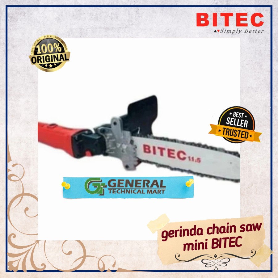PAKET gerinda chain saw mini BITEC mesin gergaji kayu mini murah
