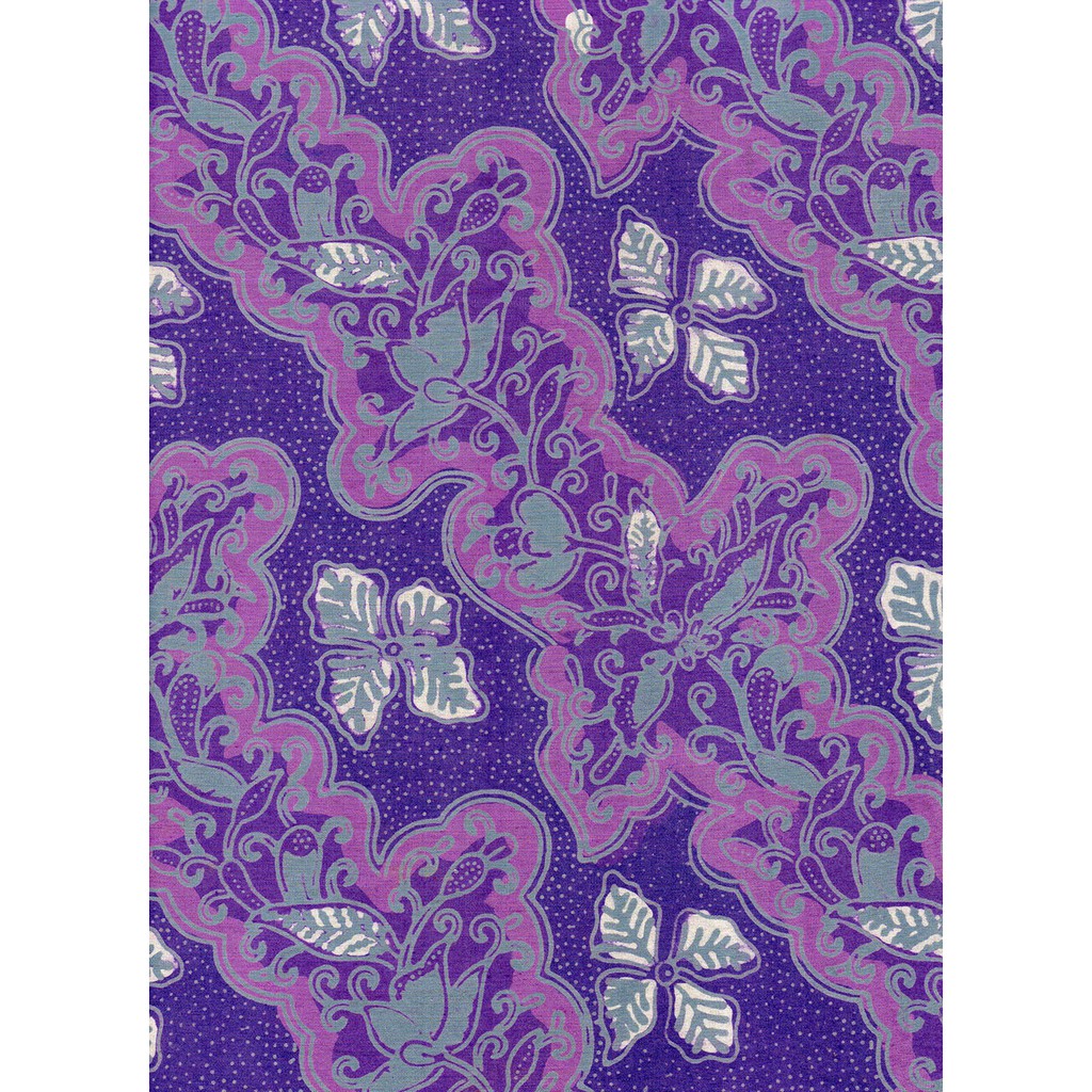 [Ready Stock] Kain Batik Pengrajin || Khas Pacitan || Violet Muda