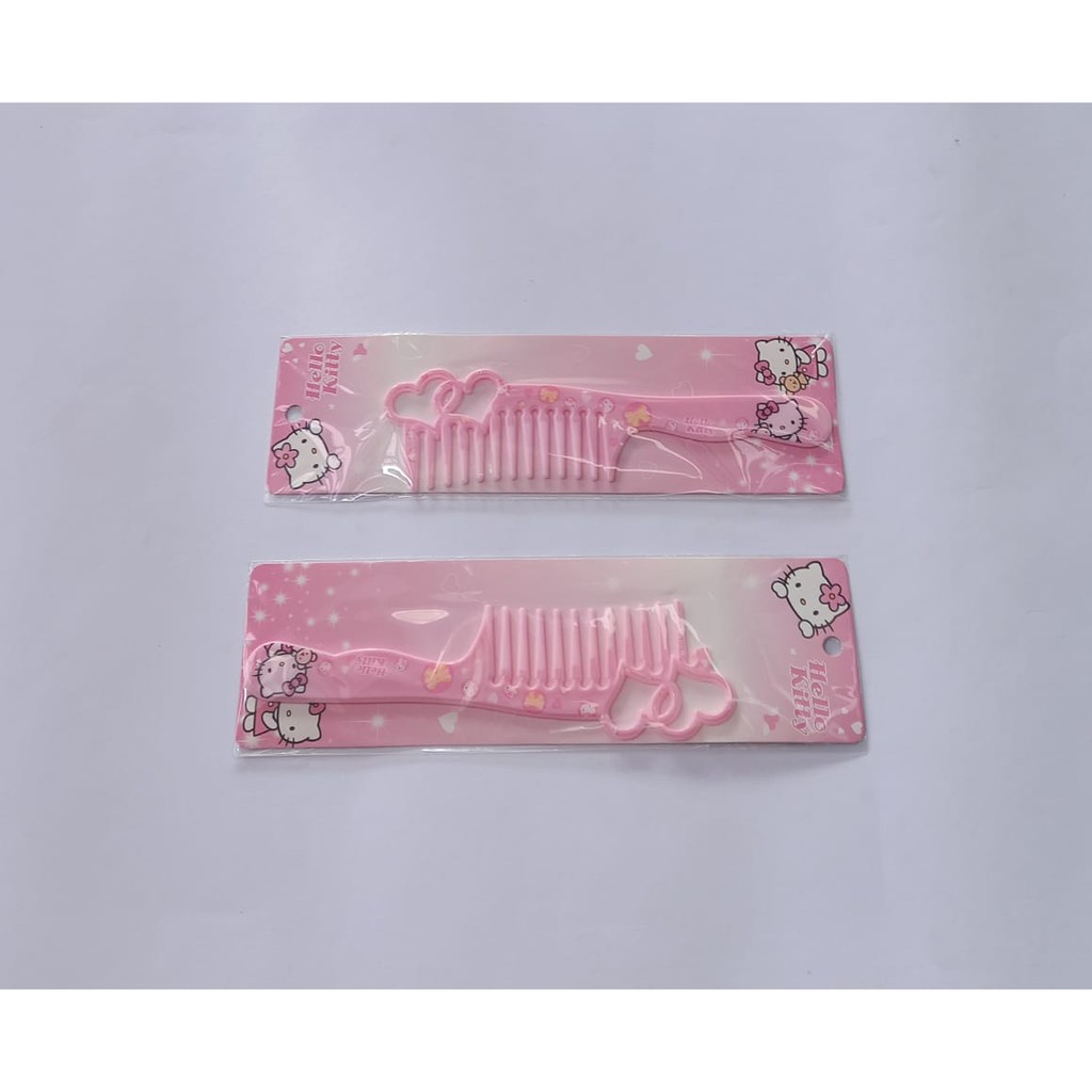 SISIR RAMBUT ANAK KARAKTER HELLO KITTY LUCU/ SISIR RAMBUT MINI KARAKTER/ SISIR FANCY