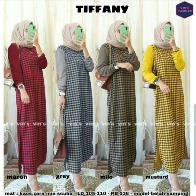 TIFFANY LONG DRESS ORI BY VINSTORE