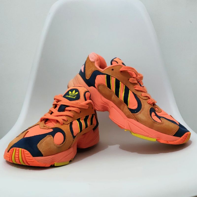 Sepatu Second Preloved Shoes - Adidas Yung 1 Total Orange - Goku Dragon Ball Z