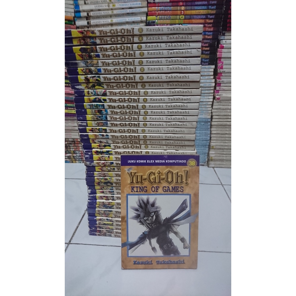 komik yu gi oh 1-38 tamat set 5 - kazuki takahashi