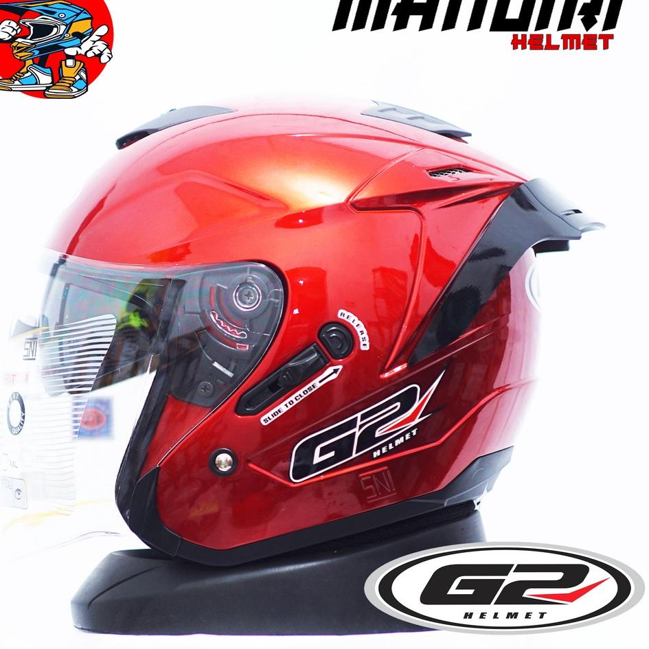 Special Price.. HELM G2 OPTIMAX CENTRO 2 KACA (paket spoiler)_ HELM CENTRO G2 OPTIMAX I CENTRO SOLID