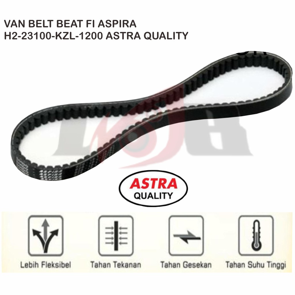 Vbelt Scoopy Fi Spacy Beat Injection Aspira Vanbelt Honda Belt KZL